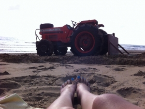 Ι. Σπυρόπουλος: "Τρακτεροδρόμιο η παραθαλασσια ζώνη Αγιαννάκη - Θολό"