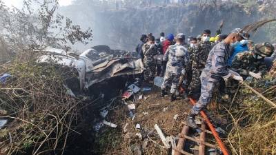 Στους 68 οι νεκροί από τη συντριβή αεροσκάφους στο Νεπάλ