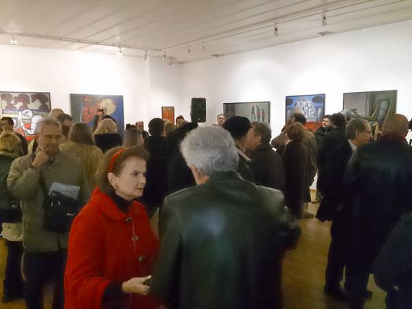 Εγκαινιάστηκε η έκθεση ζωγραφικής του Β. Φωτόπουλου