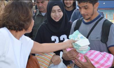 Τρόφιμα για πρόσφυγες συγκεντρώνουν στην Τριφυλία