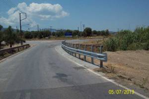 Φάρδυνε το γεφυράκι πριν τη ΒΙΠΕ Μελιγαλά