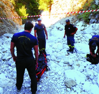 Από ατύχημα ο θάνατος του Αγγλου στο Εξωχώρι