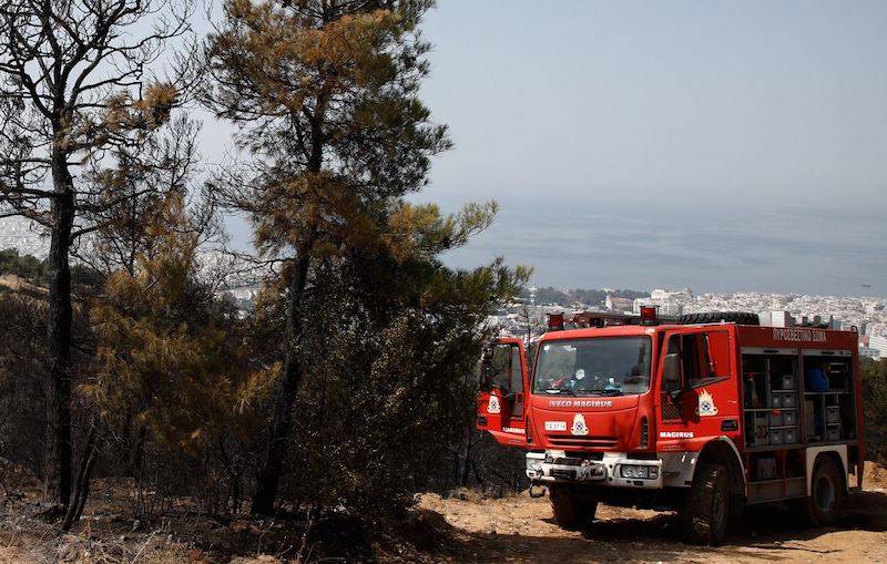Θεσσαλονίκη: Φωτιά στο Σέιχ Σου - Τέθηκε υπό έλεγχο