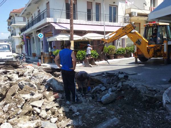 Κατασκευή νέου φρεατίου στο σταθμό Κυπαρισσίας