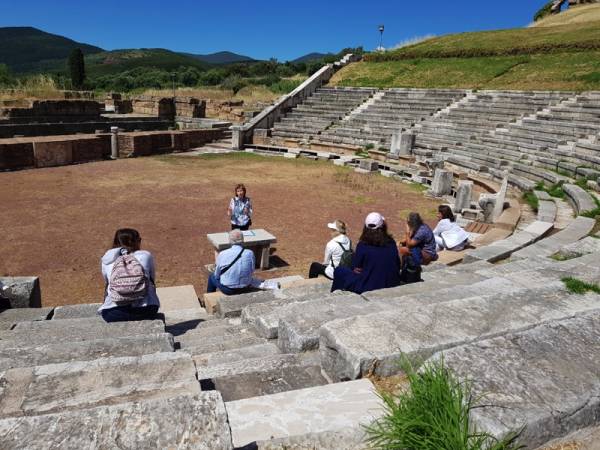 “Η τρίτη ζωή της Μεσσήνης” - Μία ενδιαφέρουσα ξενάγηση στο Αρχαιολογικό Πάρκο (φωτογραφίες)