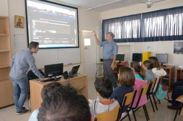 Μαθητές ενημερώθηκαν για τον ελληνικό δορυφόρο