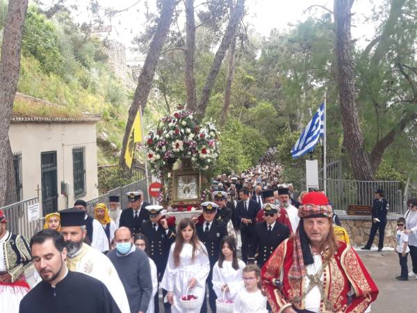 Την πολιούχο της Παναγία Ελεήστρια γιορτάζει μεθαύριο η Κορώνη