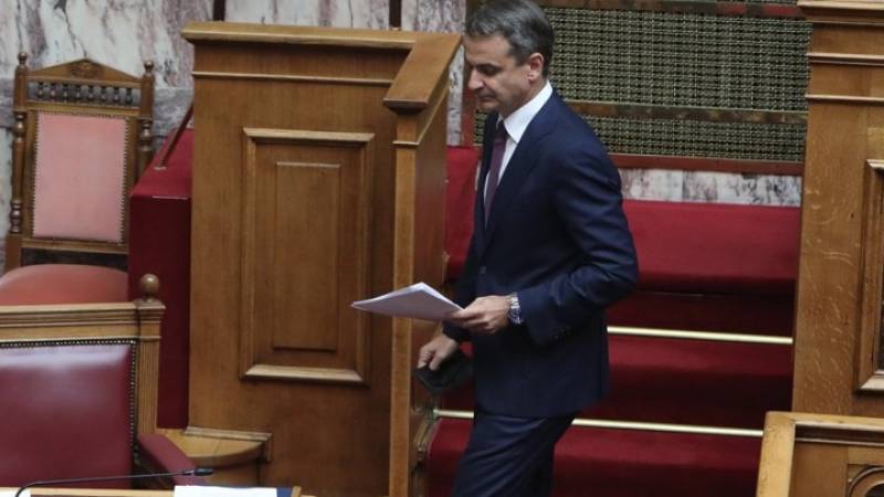 Συνεδρίαση της Κοινοβουλευτικής Ομάδας της ΝΔ υπό τον πρωθυπουργό