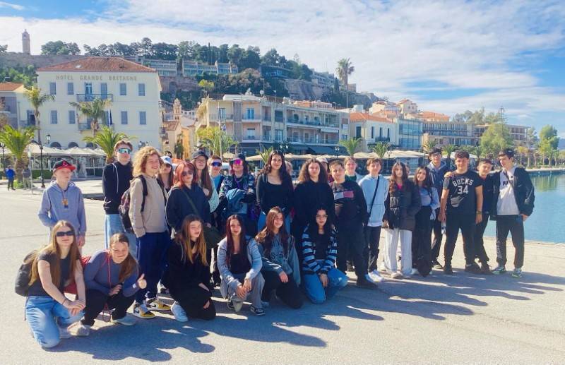 Φινλανδοί μαθητές στο 3ο Γυμνάσιο Καλαμάτας