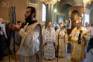 Κλίμα κατάνυξης στη Μονή Βουλκάνου στη Μεσσηνία