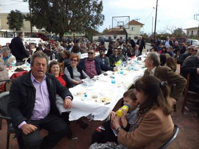 Λιώσιμο παστού στο Ασπρόχωμα