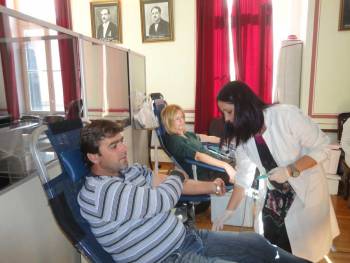 Αιμοδοσία από τους εργαζόμενους το Δήμο Καλαμάτας