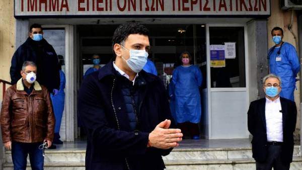 Κικίλιας από Τρίπολη: Η προσπάθεια να υπερασπιστούμε την υγεία των συμπολιτών μας μέχρι στιγμής έχει πάει καλά