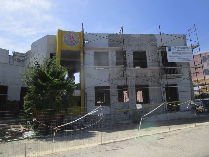 "Κανένα πρόβλημα στατικότητας στο νέο κτήριο της ΔΕΥΑΚ" τονίζει ο δήμαρχος Καλαμάτας