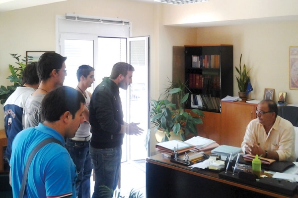 Διαμαρτυρία της Επιτροπής Ανέργων