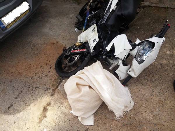 Τροχαίο με τραυματισμό στην 7η επαρχιακή έξω από τη Μεσσήνη