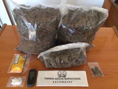 Προφυλακίστηκε ο 59χρονος για τα 2 κιλά χασίς