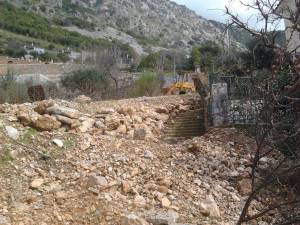 Αυτοψία για τις καταστροφές στα καλντερίμια της Βέργας