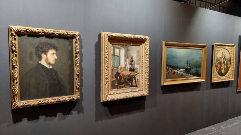 Σε εξέλιξη η έκθεση με έργα της Πινακοθήκης Ευάγγελου Αβέρωφ στο Μέγαρο Χορού Καλαμάτας