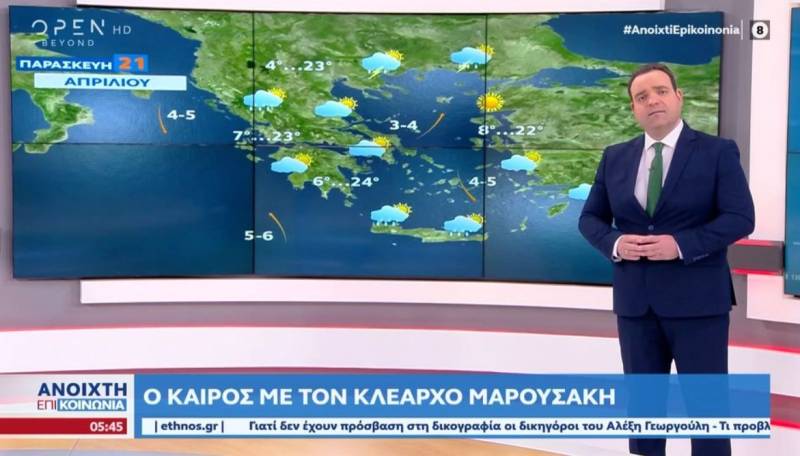 Καιρός: Επιμένει η αστάθεια (Βίντεο)
