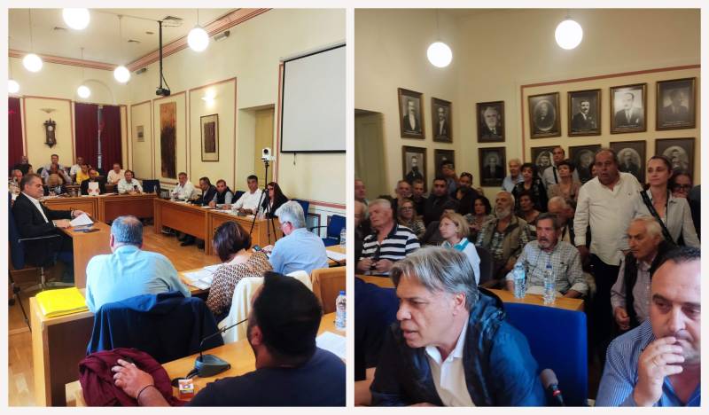 Δημοτικό Συμβούλιο Καλαμάτας: Ενταση, διακοπή και ανάκληση επέκτασης αστικής περιοχής στη Θουρία (βίντεο)