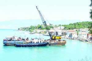 Ξεκινά το έργο προστασίας της ακτής στο Ακρογιάλι