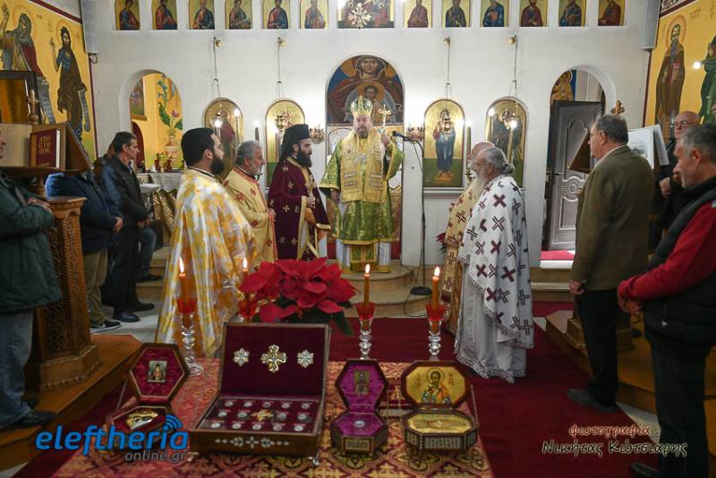 Μεσσηνία: Τίμησαν τη μνήμη του Αγίου Σάββα στην Κάτω Αμφεια (φωτογραφίες)