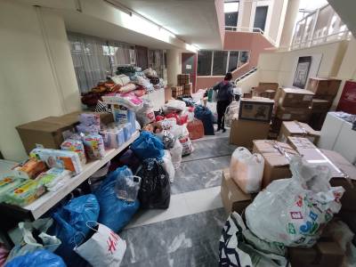 Μεσσηνία: Μεγάλη προσφορά ειδών για σεισμόπληκτους