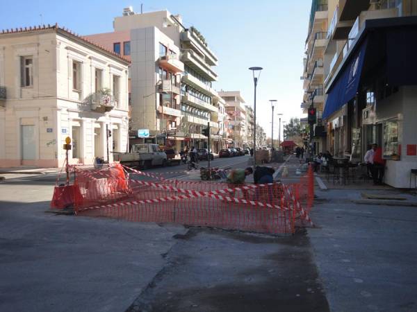 Κλειστή ανά διαστήματα η οδός Φραντζή σήμερα και αύριο λόγω έργων
