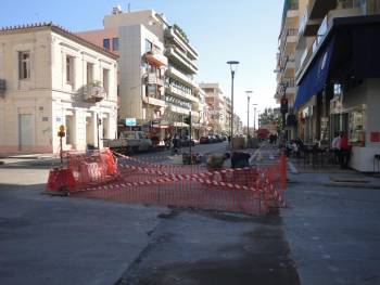 Κλειστή ανά διαστήματα η οδός Φραντζή σήμερα και αύριο λόγω έργων