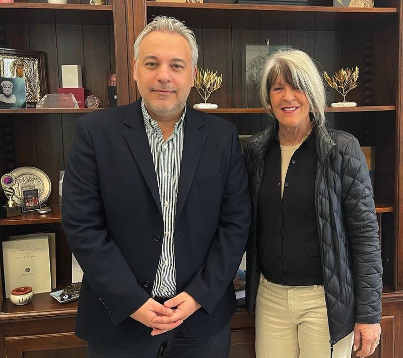 Η Πέγκυ Νίκα στο Επιμελητήριο Μεσσηνίας