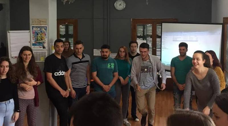 Νέοι από ευρωπαϊκές χώρες στην Καλαμάτα