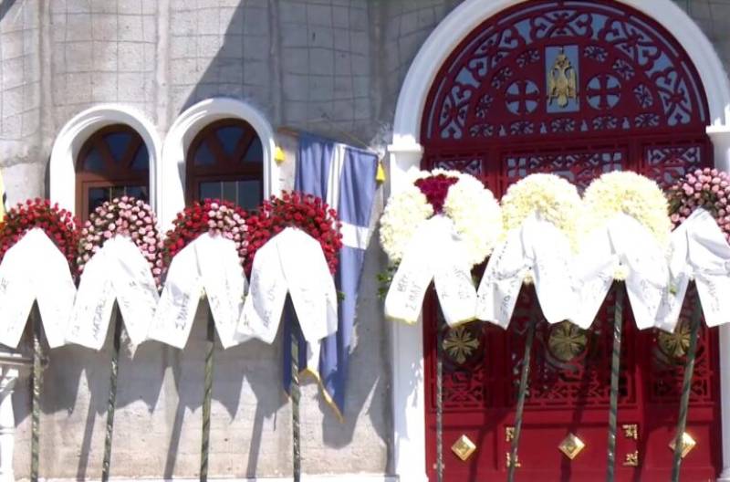 Κατερίνη: Κηδεύτηκε η 38χρονη που απανθρακώθηκε στο αυτοκίνητό της