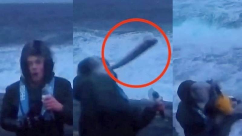 Νορβηγία: Ψάρι... χτύπησε στο πρόσωπο μετεωρολόγο σε live μετάδοση (Βίντεο)