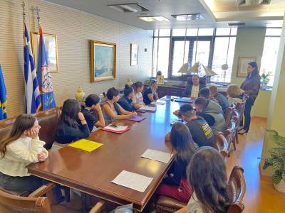 Πρακτική άσκηση μαθητών στο Δήμο Καλαμάτας