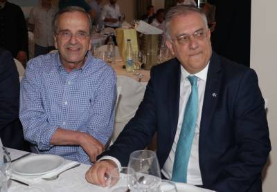 Μεσσηνία: Τι είπαν Θεοδωρικάκος - Σαμαράς στην εκδήλωση της ΝΔ στην Καλαμάτα (βίντεο)