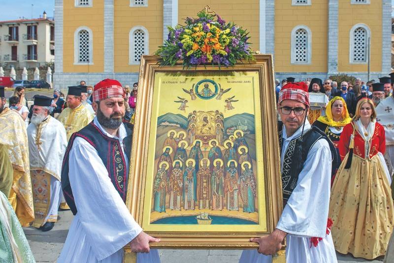 Τους Μεσσήνιους Αγίους γιορτάζει η Καλαμάτα