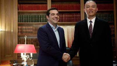 Συνάντηση του Αλ. Τσίπρα με τον γ.γ. του ΚΚ Πεκίνου (Βίντεο)