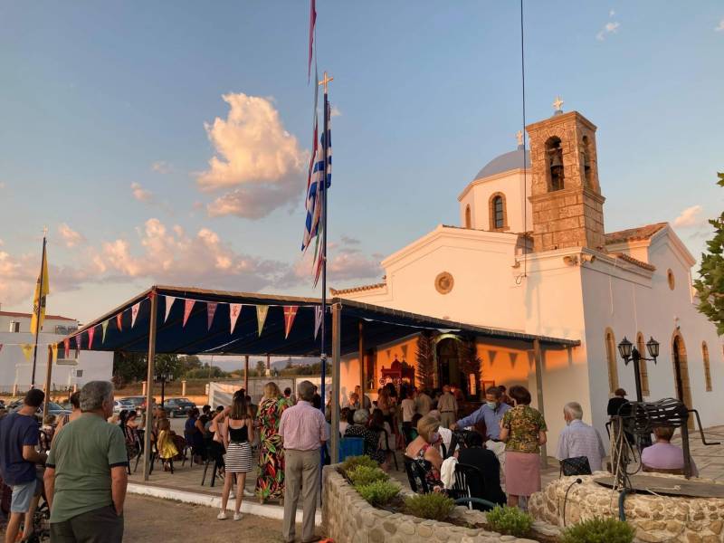 Ο εορτασμός της Κοίμησης της Θεοτόκου στην Τριφυλία