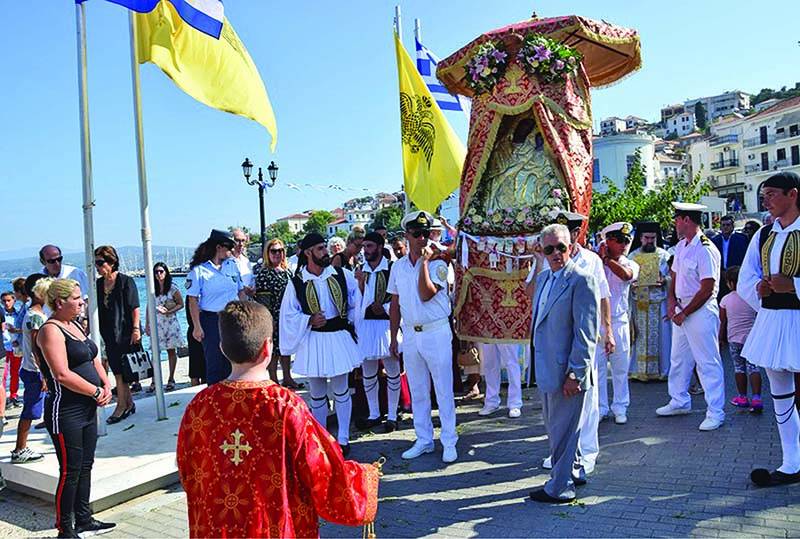 Την πολιούχο της Παναγία Μυρτιδιώτισσα γιόρτασε η Πύλος