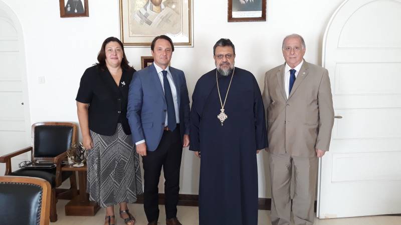 Στον μητροπολίτη Μεσσηνίας ο πρέσβης της Ουκρανίας