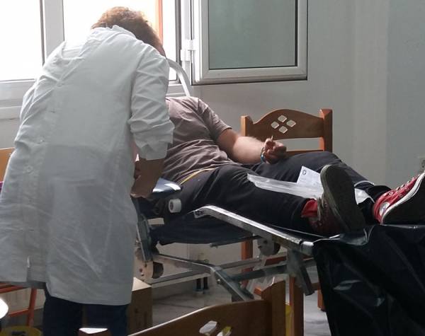 Αιμοδοσία στα Γιαννιτσάνικα