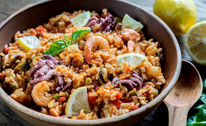 Ριζότο με θαλασσινά, έτοιμο σε 10&#039;