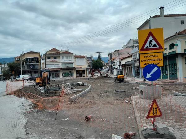 Καλαμάτα: 6μηνή παράταση για ανάπλαση 23ης Μαρτίου
