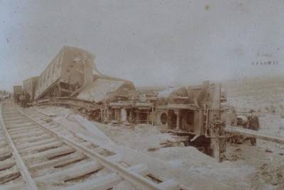 Ενα παλιό σιδηροδρομικό ατύχημα