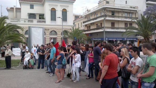 Η απεργιακή συγκέντρωση του ΠΑΜΕ στην Καλαμάτα