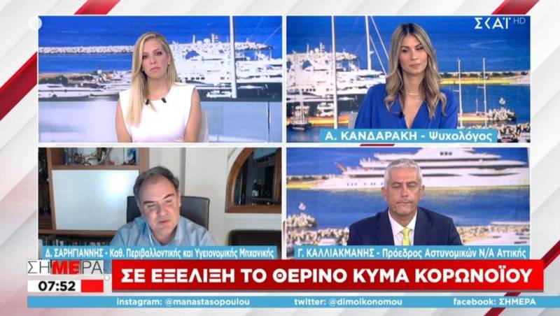 Σαρηγιάννης: Κορύφωση κρουσμάτων στο τέλος της εβδομάδας - Καλύτερη κατάσταση τον Αύγουστο (Βίντεο)