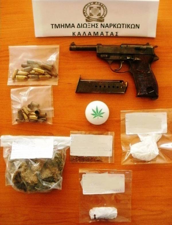 13 συλλήψεις στη Μεσσηνία για όπλα, ναρκωτικά και χρέη στο Δημόσιο