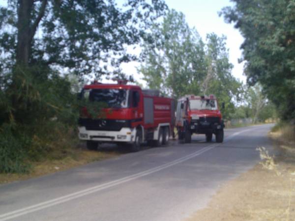 Υπό έλεγχο φωτιά στον Αριστομένη
