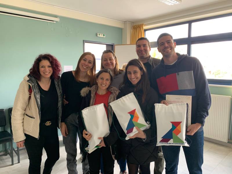 Εκπαιδευτικοί από τη Βαρκελώνη στο 10ο Πειραματικό Δημοτικό Καλαμάτας